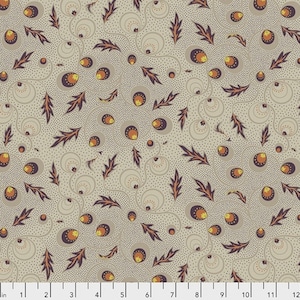 Free Spirit Kathy Doughty New Vintage PWMO044 Passion Vine Natural Cotton Fabric by Yd