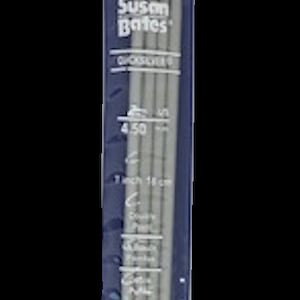 Susan Bates Q1407.007 Quicksilver® 7US 4.5mm 7&quot; Aluminum Double Point Knitting Needles