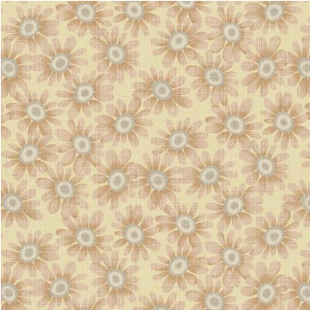 Henry Glass Blessings of Home Sunflowers Pumpkin Cotton Fabric by the ...