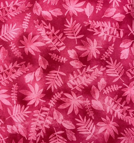 uitzending doel maak je geïrriteerd Stof Tropical Zone Batik Flowers Pink Cotton Quilting Fabric - Etsy