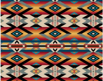 Studio E Wild Wild West Horse Serape Blanket Fabric By The Yard