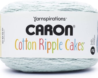 Caron Cotton Cakes Aran 100g Knitting Crochet Yarn Cotton, Acrylic 