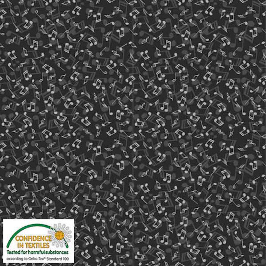 Santex Konfetti Musiknoten – Schwarz, 20 G, Streudekoration