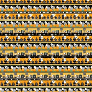Henry Glass Nights of Olde Salem Glow Stripe Multi Fabric By The Yard