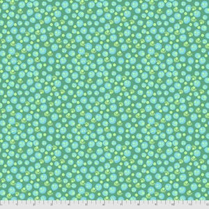 Free Spirit Anna Maria Horner PWAH156 Bright Eyes Dot Your Eyes Jade Fabric By Yard