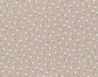 Henry Glass My Neighborhood Posey Dot Plum Fabric By The Yard