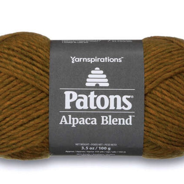 Patons Alpaca Blend Tiger Eye 100g Knitting & Crochet Yarn