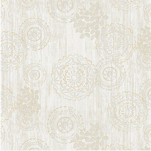 Henry Glass Fall Potpourri Texture Gray Fabric By The Yard