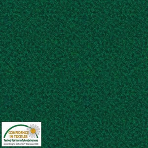 Tkanina bawełniana Stof European Color Harmony Hash Marks Green cięta na wymiar