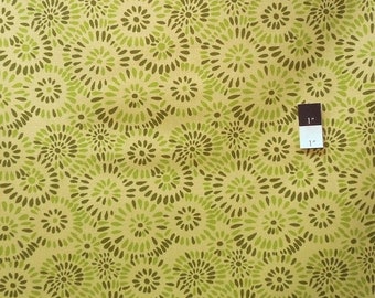 Valori Wells LVW01 Jenaveve Pebbles Sage LINEN Blend Fabric 1 Yd