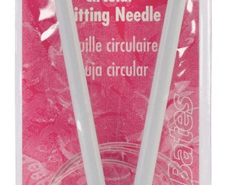 Susan Bates Silvalume 36" Circular Knitting Needles, U.S. 11 (8mm)