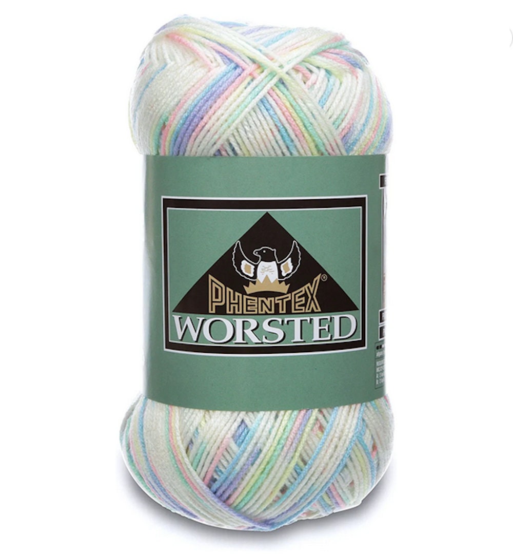 Phentex Worsted Ombre Acrylic Big Ball Sweet Summer Knitting