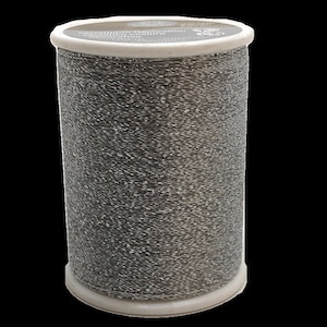 Coats Metallic Silver Sewing Quilting Embroidery Thread 200 yds.