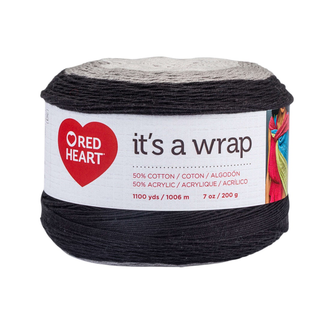 Red Heart It's A Wrap Thriller Knitting & Crochet Yarn Etsy