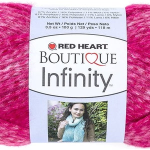 Red Heart Boutique Infinity Blossom Breien & Haakgaren