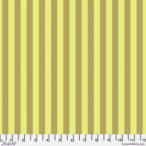 Free Spirit Tula Pink True Colors Neon Tent Stripe Moonbeam Cotton Fabric By Yd