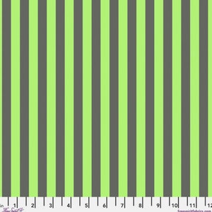 Free Spirit Tula Pink True Colors Neon Tent Stripe Karma Cotton Fabric By Yd