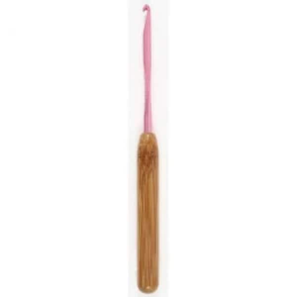 Susan Bates E-4 3.5mm  Bamboo & Aluminum Crochet Hook