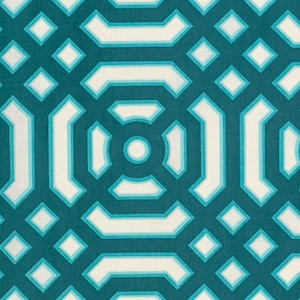 Joel Dewberry PWJD141 Modernist Ditto Peacock Cotton Fabric By Yard