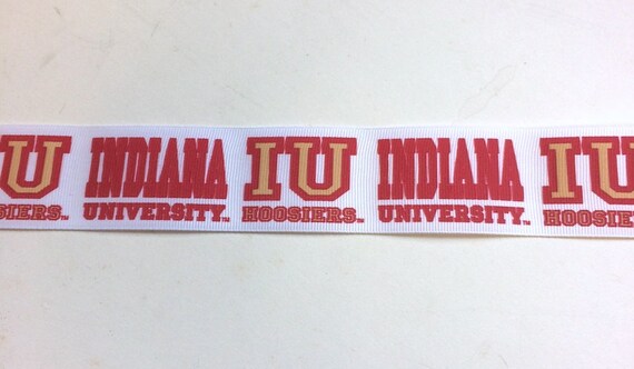 Indiana University Grosgrain Ribbon 10 Yds 1 1//2/" Wide