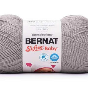 Bernat Softee BB Baby Pebble 280g Knitting & Crochet Yarn