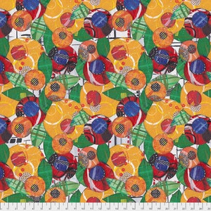 Free Spirit Katie Pasquini Color Labyrinth PWKP001 Bouquet Bright Cotton Fabric By Yard