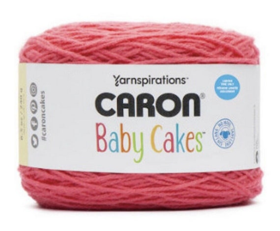 Caron Baby Cakes in Rosey Red