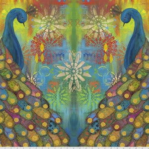 Free Spirit Sue Penn Pizzazz  Multi Cotton Fabric By The Yard