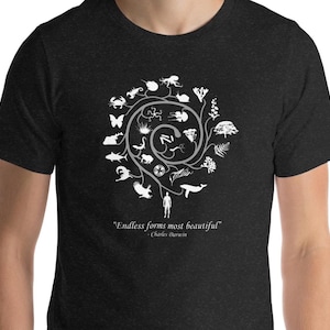 Endless Forms Tree of Life Design - Unisex t-shirt