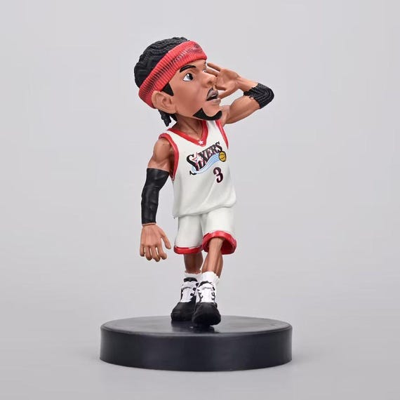 アレン・アイバーソン 76ers NBA アクションフィギュア 11cm