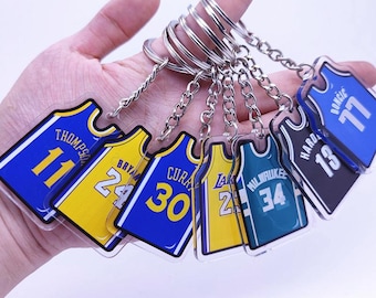 NBA Player Jersey Keychain - Perfect Accessory for Basketball Fans!!