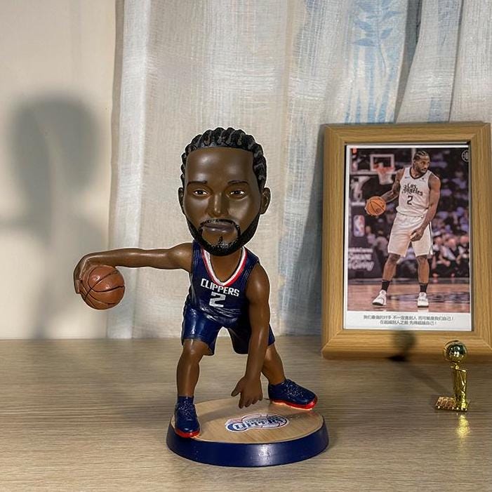 カワイ・レナード NBA ボブルヘッド カワイ・レナード クリッパーズ NBA ボブルヘッド 18 cm クリスマス