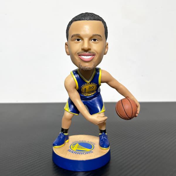ステフィン・カリー ウォリアーズ NBA ボブルヘッド 18 cm クリスマス