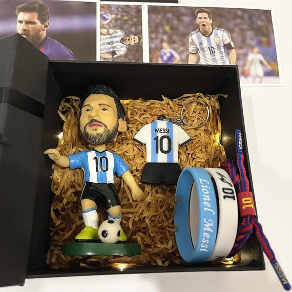 Regalo unico per lui Set regalo a tema calcio Figurine da