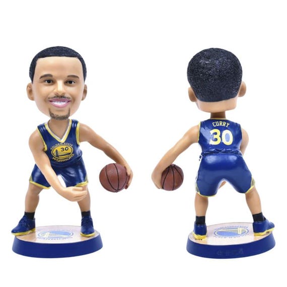 ステフィン・カリー ウォリアーズ NBA ボブルヘッド 18 cm クリスマス