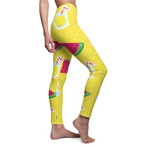Watermelon Lemonade Leggings