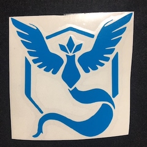 Team Mystic Car Decal