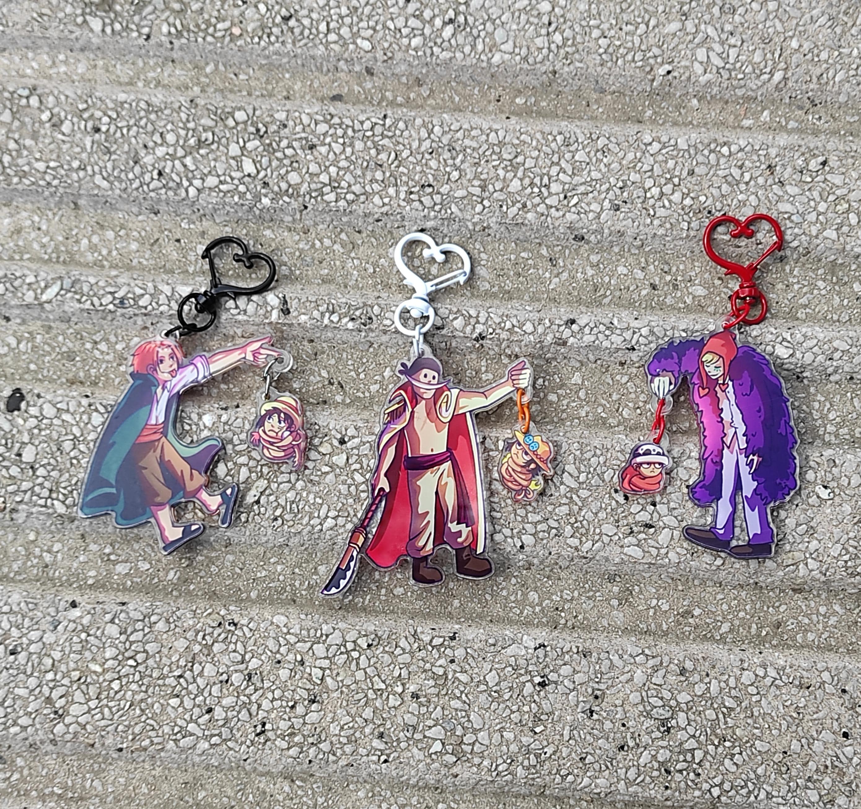 One Piece Keychain Shanks - Etsy