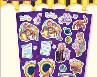 Project hail mary stickersheet