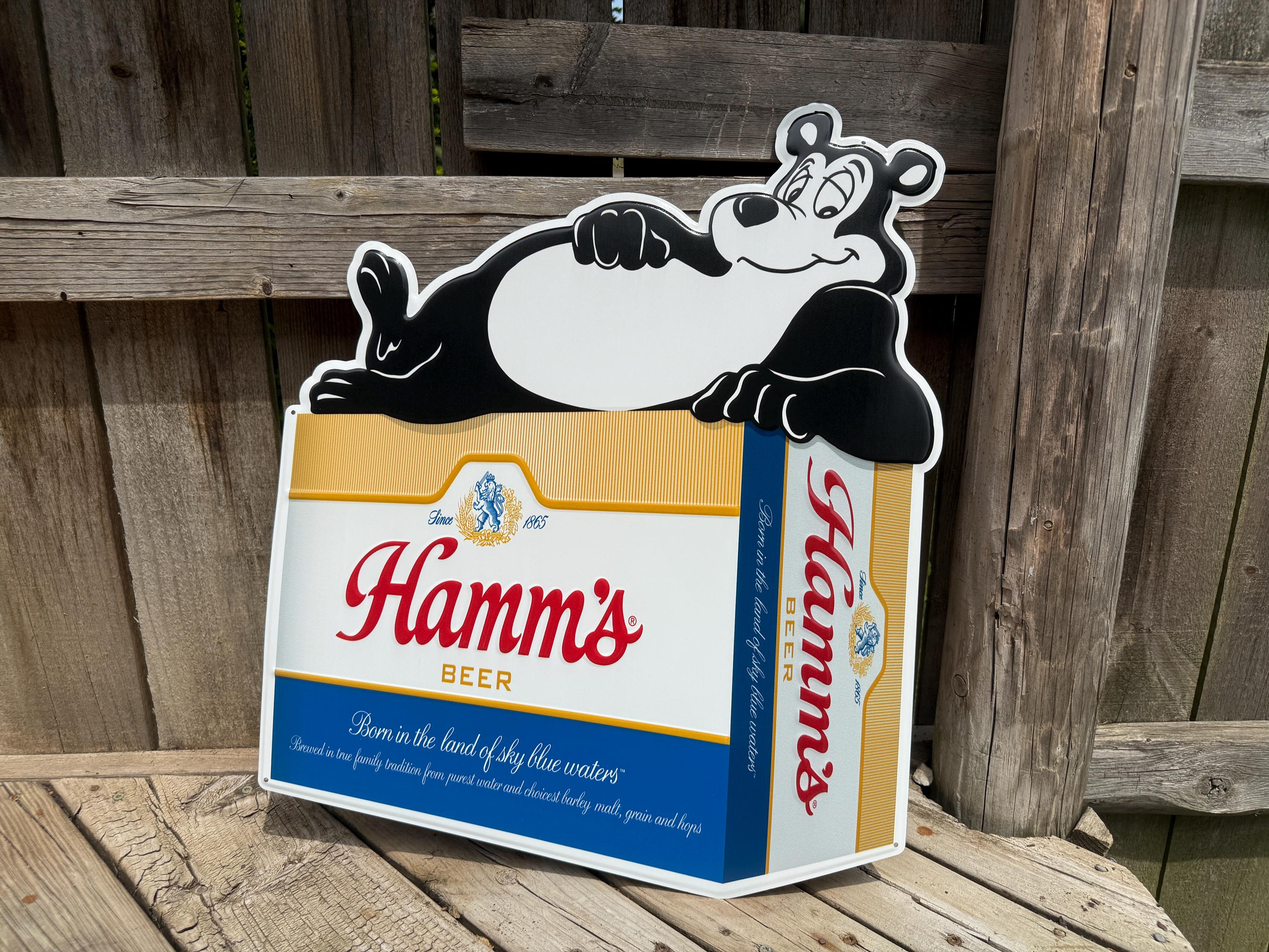 Hamm Beer Bear Sign - Etsy
