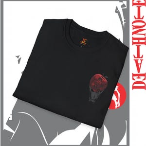 Death Note Anime-Shirt | Light Yagami Ryuk T-Shirt | Japanische Anime-Kleidung | Otaku-Geschenk | Unisex-Manga-Grafik-T-Shirt