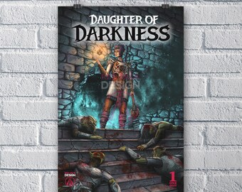 Baldurs Gate 3 Comic Cover Art Print: Shadowheart