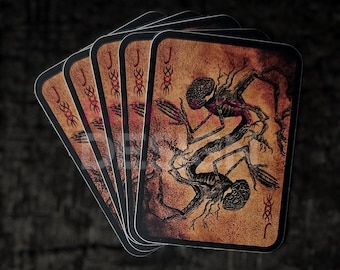 Sticker speelkaart Amygdala