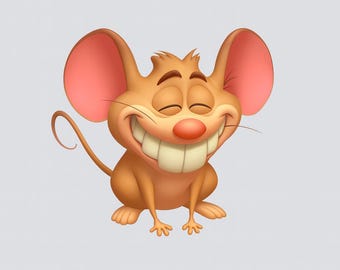Cartoon mouse "Kiki" STL file for 3D printing