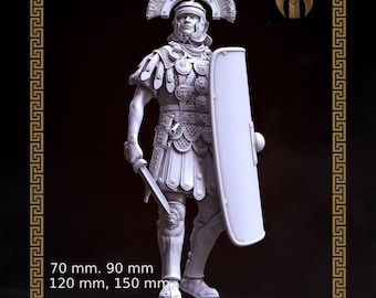 Roman Centurion 1st-2nd CAD Bravery and Valor. Historical 3D figure