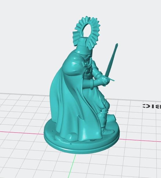 Medieval Knight STL File – Fantasy Warrior Miniature for 3D Print - Etsy