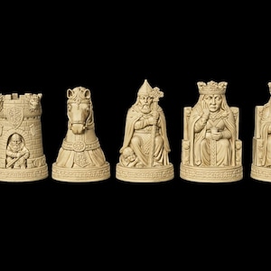 Ivory chess set - Etsy 日本