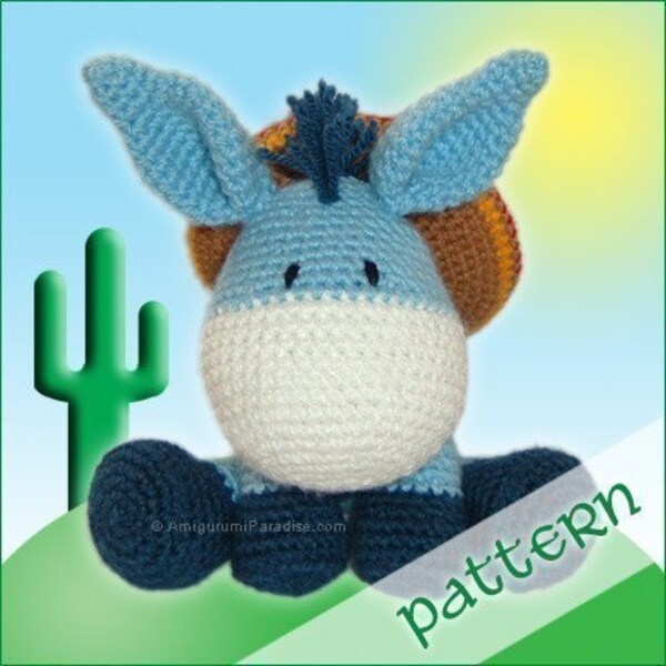 PDF Pattern - Gonzales, the Little Donkey