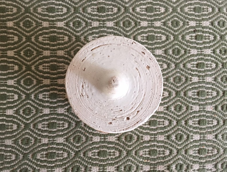 Vintage Handmade Ceramic Lidded Canister