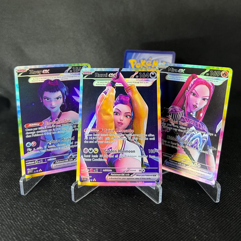Kpop Demon Hunters Trading Cards - Etsy